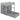 Bunk Bed With Drawers, Wardrobe, Storage Shelves And Hydraulic