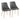 Marche - Contemporary Dining Chair With Metal Legs (Set of 2)
