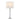 Diamond - Torch Contemporary Crystal Table Lamp (Set of 2) - Clear / Off White / Polished Nickel