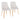 Marche - Contemporary Elegant Design Dining Chair (Set of 2)