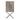 Cabinet - Silver - Faux Leather