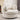Oversize Round Swivel Chair Cozy Club 360 Degrees Swivel Sofa With 3 Pillows Fabric For Living Room Lounge Hotel - Beige