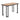 Roman - Industrial Desk - Black / Natural