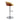 Shiraz - Mid-Century Modern Adjustable Barstool With Swivel (Set of 2) - Walnut / Green