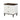 Carena - Night Stand With USB - White / Walnut