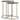 Drake - 2 Piece Nesting Table - Antique Nickel / Antique Copper