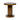 Bolin - Round Pillar Burl Accent Side Table - Walnut Brown