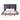 Upholstered Platform Bed With Sensor Light And 2 Large Backrests, With 2 Sets Of USB Port And Socket On Each Rear Bed Leg