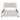 Upholstered Platform Bed With Drawers, Classic Headboard Design