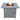 Outdoor Fire Pit Table With Lid - White Line