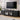 Modern TV Stand With Glass Door, 4 Drawers And 2 Cabinets