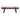 Nordholm Boucle Bench - Walnut