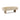 Leda - Sheepskin Fur Rectangular Accent Bench - Natural Blonde