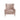 Hi Back Accent Chair - Light Brown