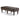 Henley - Tufted Ottoman Bench - Distressed Brown