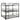 Cairo - Triple Full Bunk Bed - Black