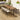Outdoor Acacia Wood Bar Height Table And Eight Stools With Cushions