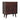 Mini Pineapple Carved Cabinet - Walnut Brown