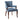 Arm Dining Chair With Brass Nail Head Detailing