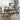 Claudia II - Weathered 7 Pieces Dining Room Set - Gray