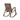 Acacia Wood Rocking Chair With Cushion - Brown