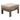 Patio Indoor Outdoor Aluminum Ottoman Footstool With Cushion