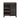 Treju Obscure - Glass, Rustic Wine Cabinet - Black / Oak