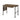 Endang - Writing Desk - Weathered Oak / Black
