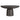Alexa - Cast Aluminum Coffee Table - Black