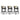 Milan - Modern Webbing Back Stool With Arms (Set of 3)