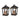 Menifee - Lantern With Led Candle (Set of 2)