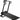 Folding Manual Walking Treadmill, Non-Electric Treadmill With Armrests And Lcd Display, Suitable For Aerobic Sport Fitness Equipment In Home Gym, Office, Apartment - Black