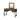 Juvanth - Rustic Vanity Desk Mirror - Oak