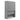 Full Size Murphy Wall Comfort Bed With Shelves - Gray