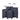 Luggage 4 Piece Lightweight Suitcase With Rotating Wheels With Tsa Lock,