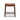Barlow - Backless Saddle Counter Stool - Brown