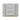 Anpu - Faux Crocodile Skin Console Cabinet - Silver