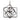 3 Light Metal Chandelier, Hanging Light Fixture With Adjustable Chain For Kitchen, Bulb Not Included - Black