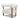 Fuji - Mid Century Modern Barrel Accent Arm Chair - Ivory White