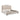 Coverley - King Tufted Shelter Platform Bed - Sky Neutral Beige